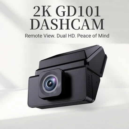 Mini Video Recorder Car DVR 2K Dash Camera WiFi Dual Lens Front and Rear Black Box 12V DC Dash Cam